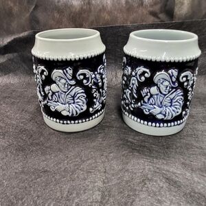 Vintage beer stien/coffee mugs